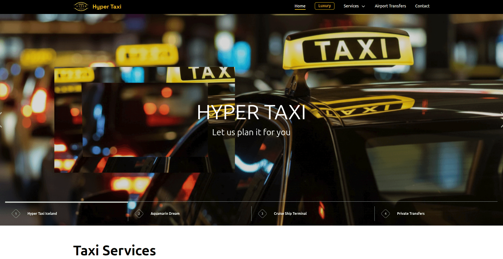 Online Taxi Booking Platform project preview