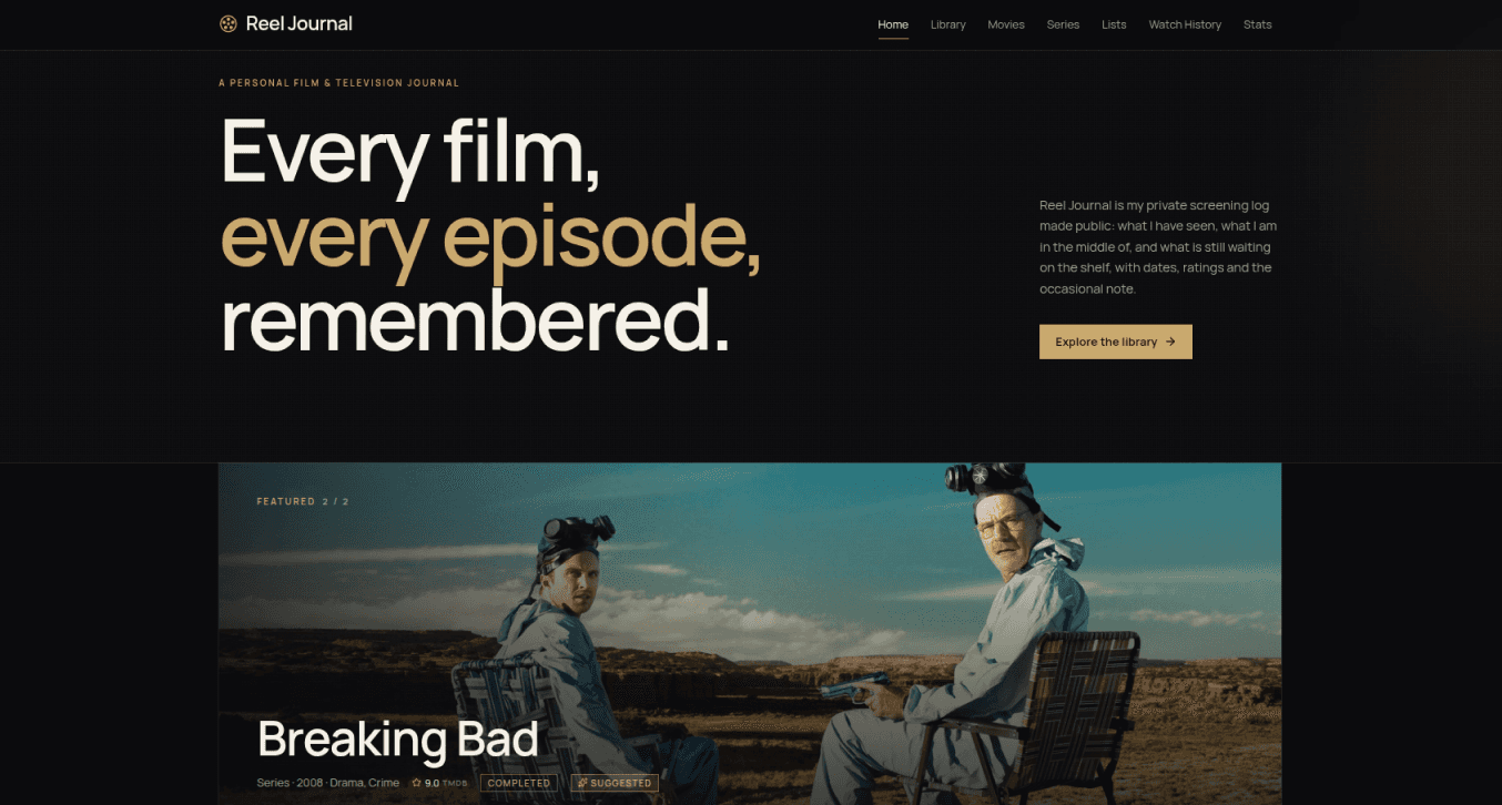 reeljournal